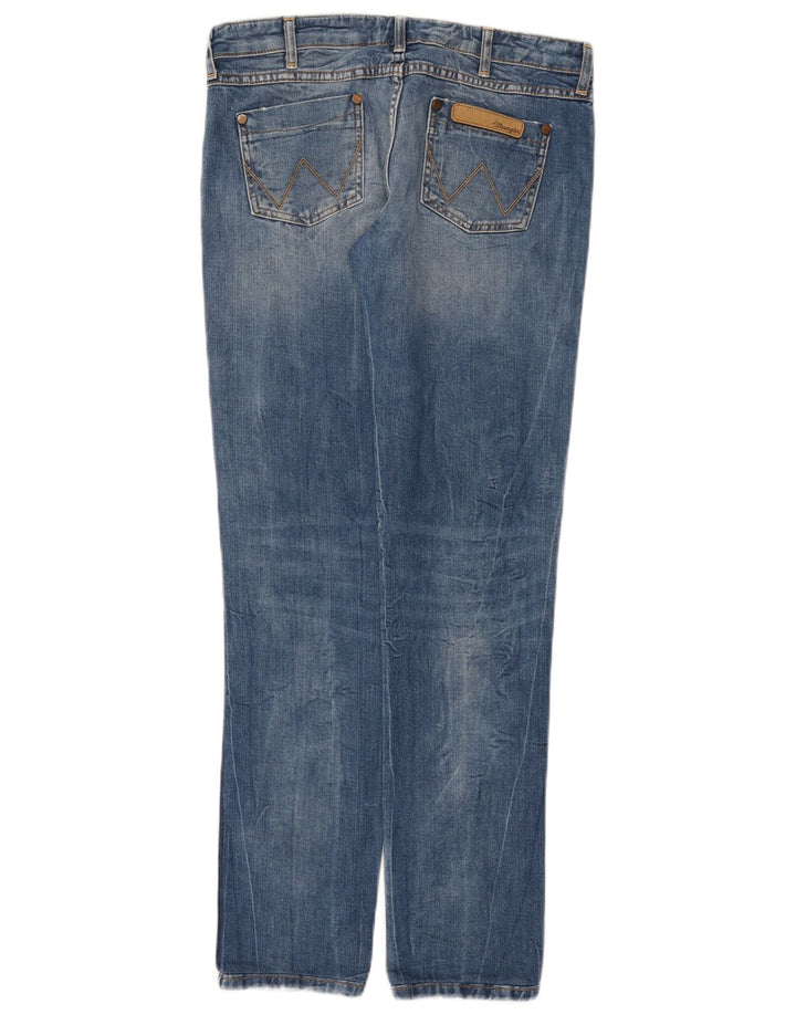 Wrangler Dame Molly Slim Jeans W28 L32 Blå Bomuld