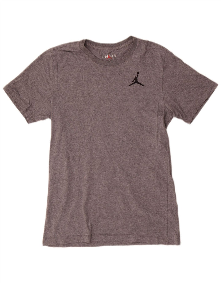 Jordan Herre T-Shirt Top Lille Grå Bomuld