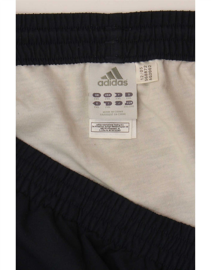 Adidas Herre Sportshorts 2XL Navy Blue Polyester