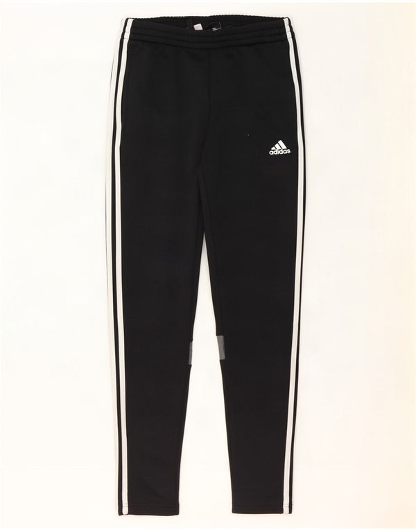 Adidas Boys Climalite træningsdragt bukser 15-16 år Sort Colourblock