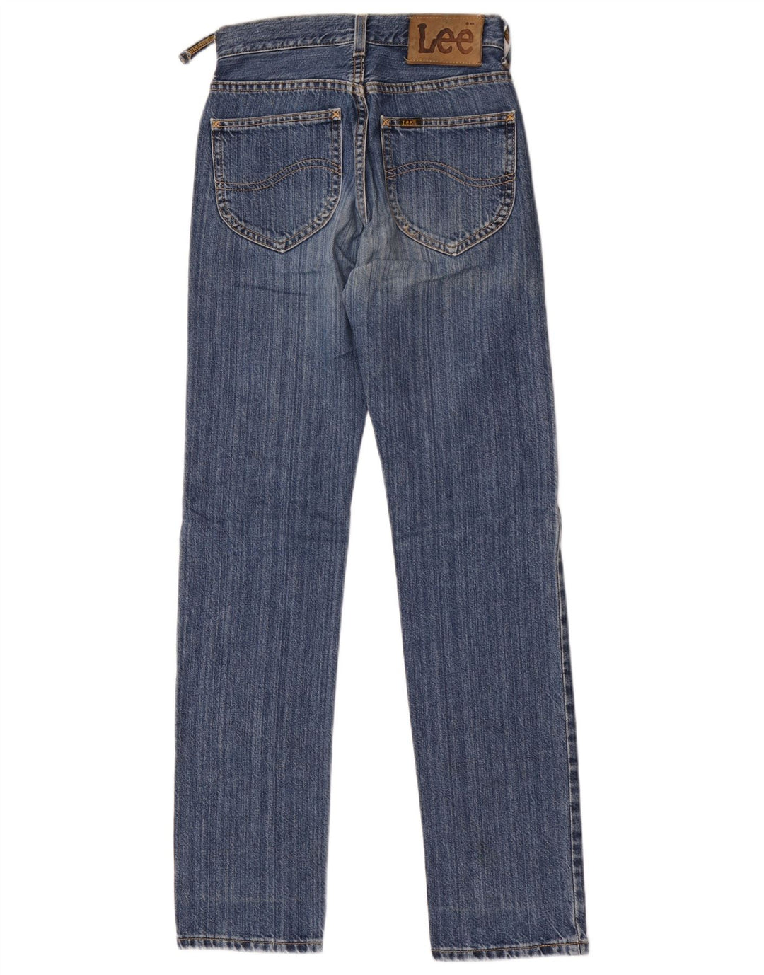 Lee Lige jeans til kvinder W26 L32 blå bomuld