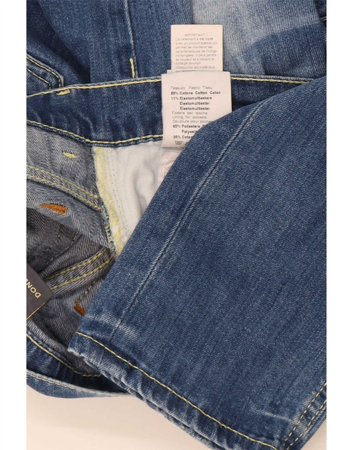 Dondup Dame Slim Jeans W33 L32 Blå Bomuld