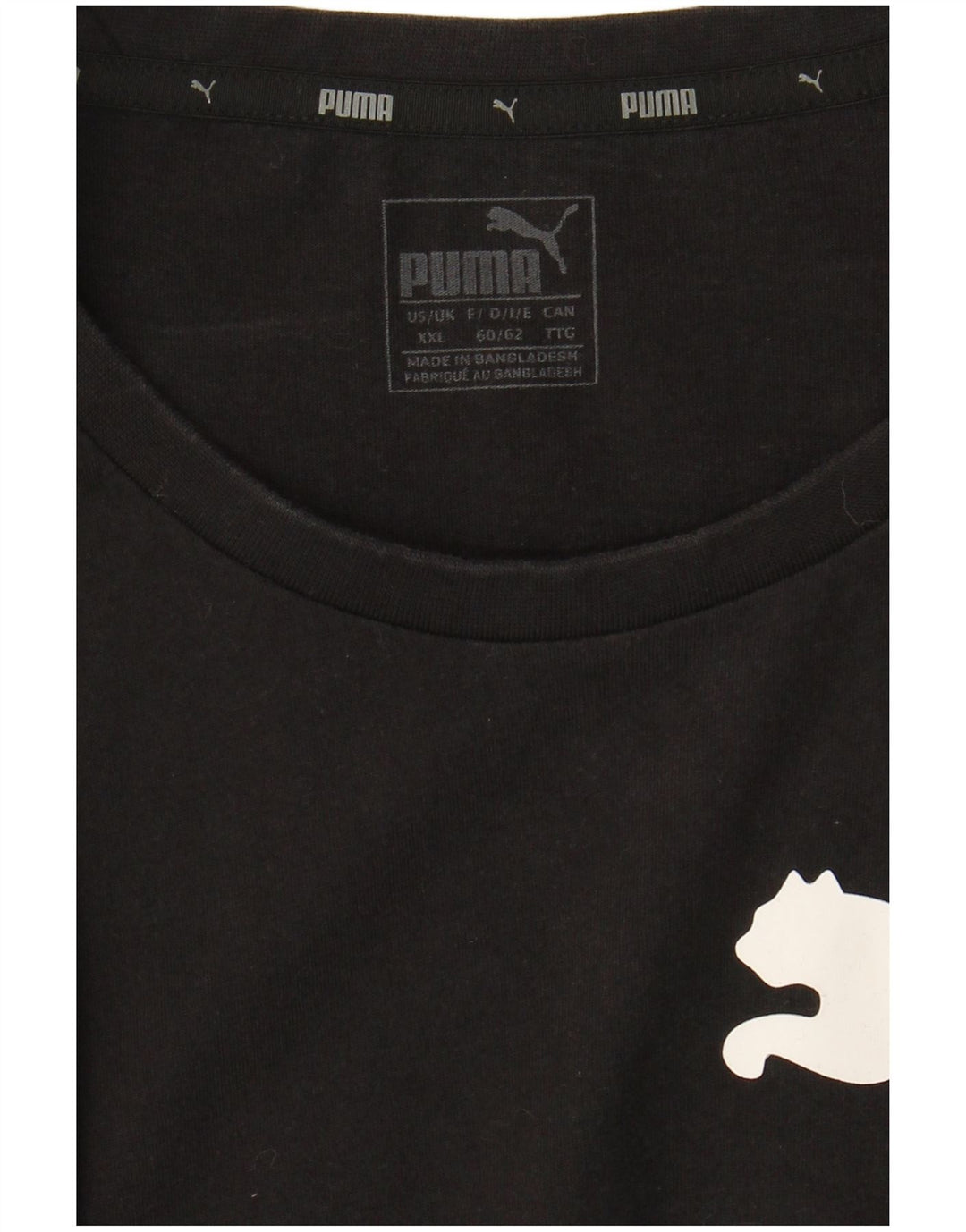 Puma Herre Grafisk T-Shirt Top 2XL Sort