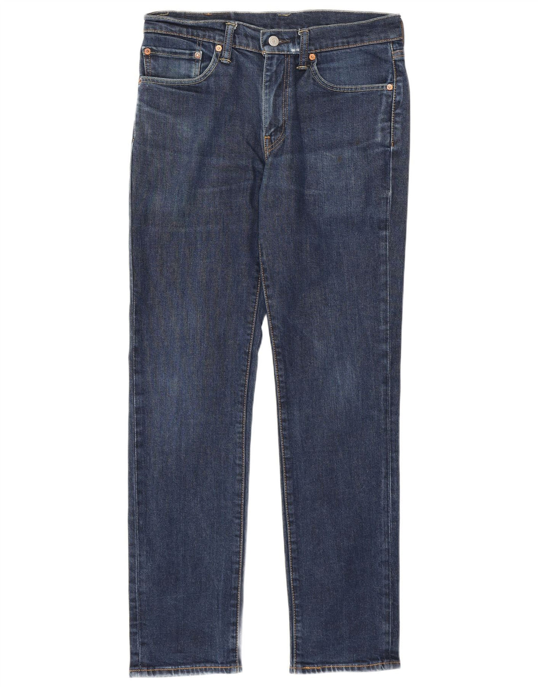 Levi's Herre 511 Slim Jeans W32 L32 Marineblå Bomuld