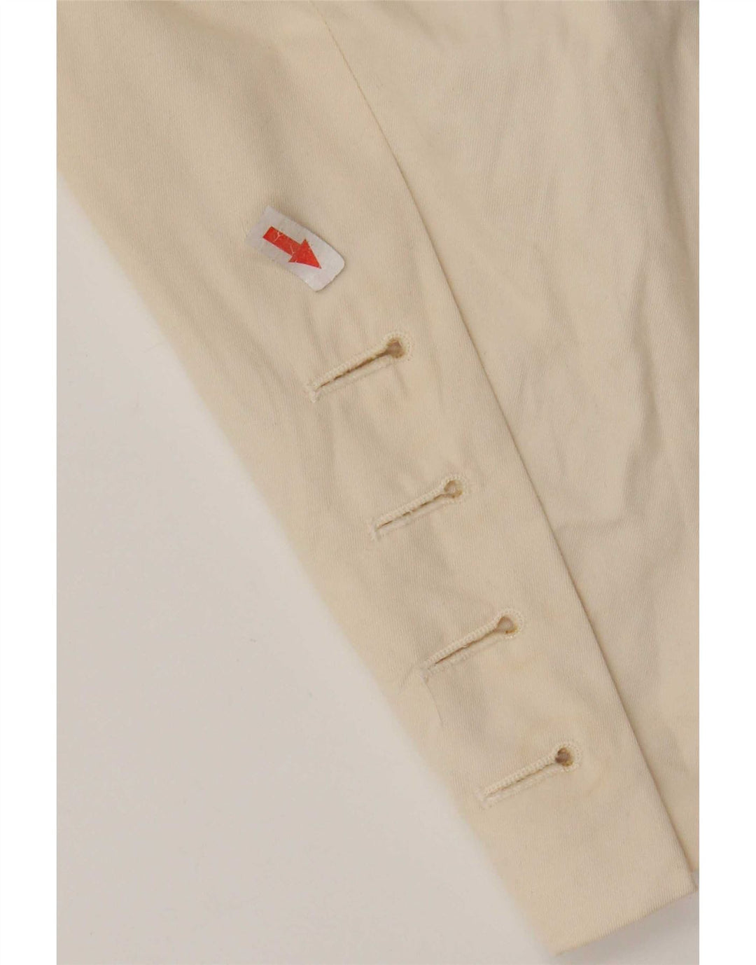 Escada Womens Open Bolero Jacket EU 36 Small Beige Bomuld