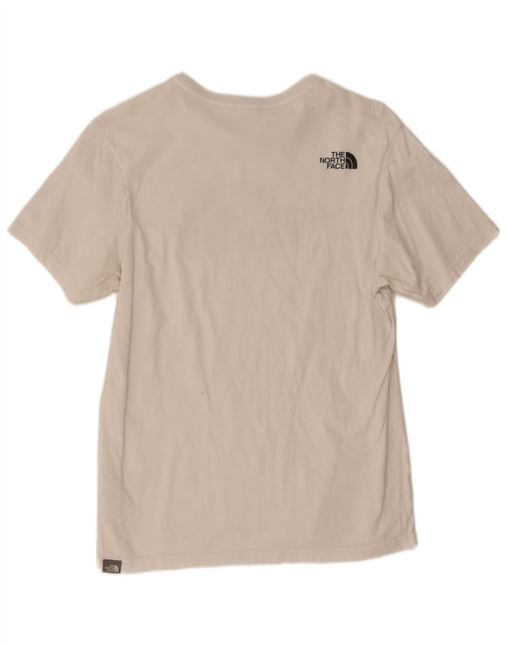 The North Face Herre grafisk T-shirt Top Lille hvid bomuld