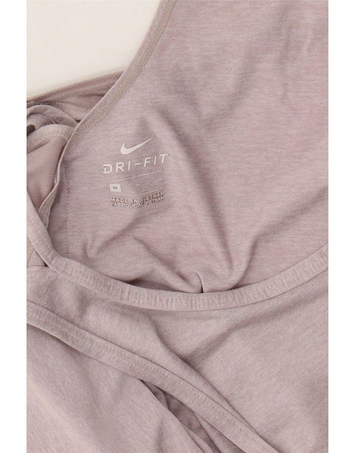 Nike Dame Dri Fit Vest Top UK 12 Medium Pink