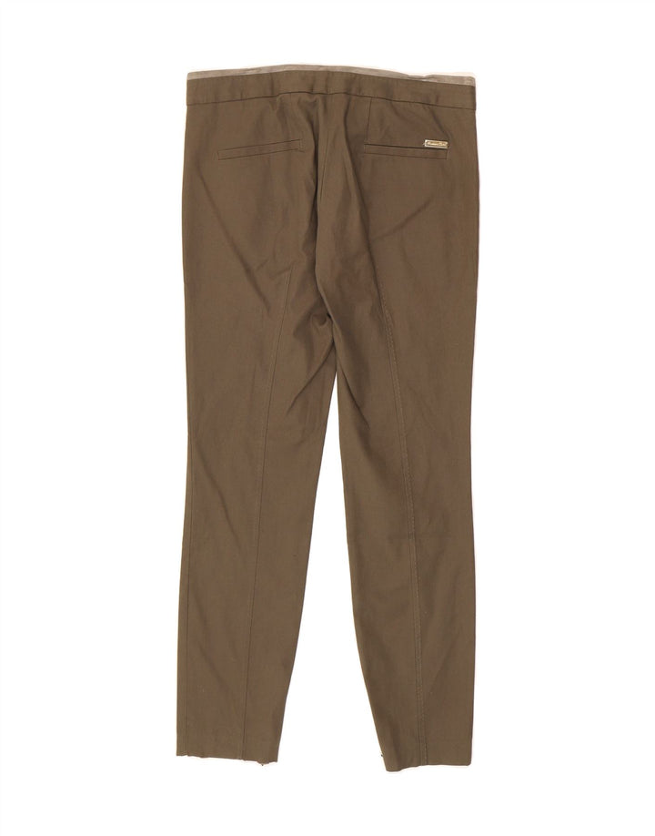 MASSIMO DUTTI Womens Slim Chino Trousers W30 L27 Khaki Vintage Massimo Dutti and Second-Hand Massimo Dutti from Messina Hembry 