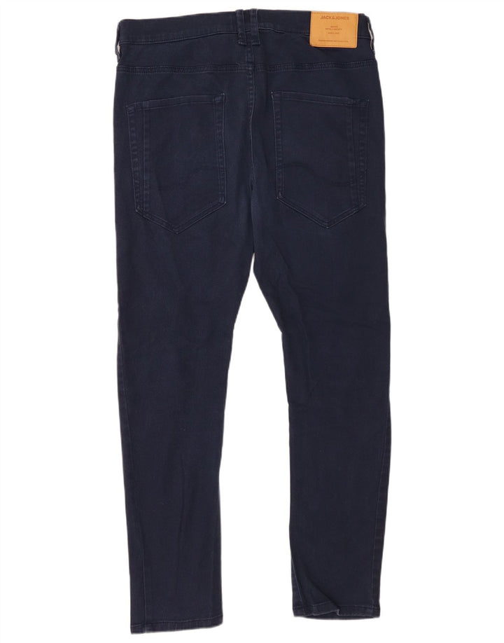 Jack & Jones Slim Jeans til mænd W32 L27 Marineblå
