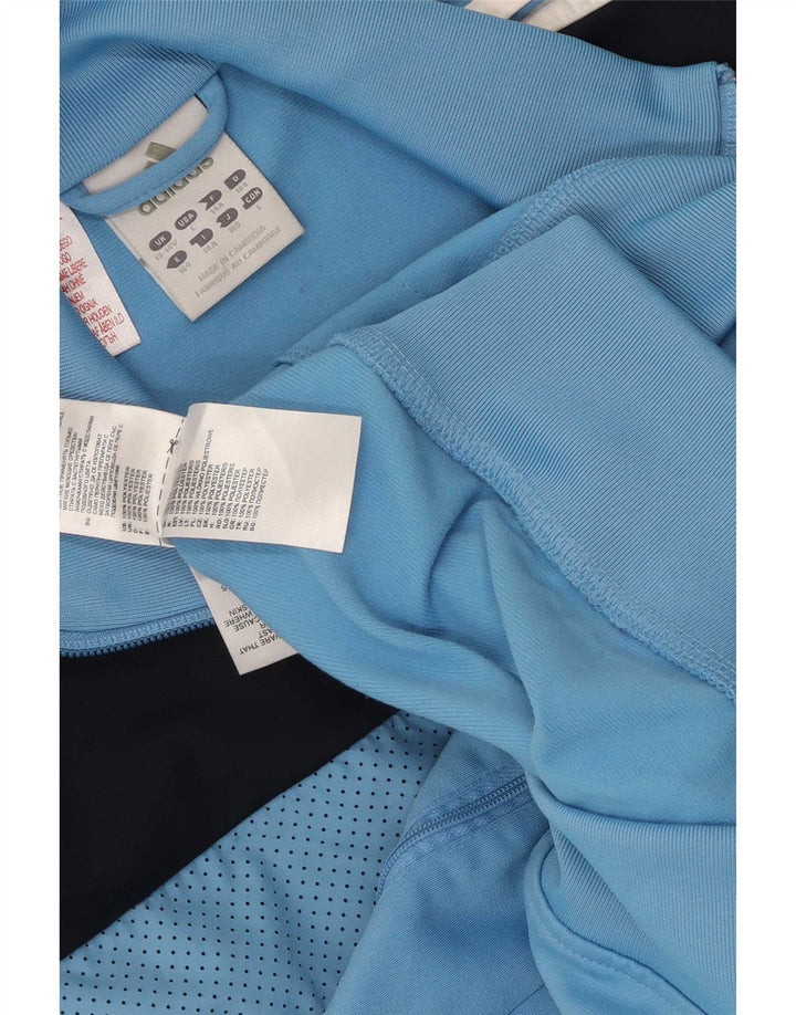 Adidas Træningsdragt Topjakke til drenge 13-14 år Blå Colourblock Polyester