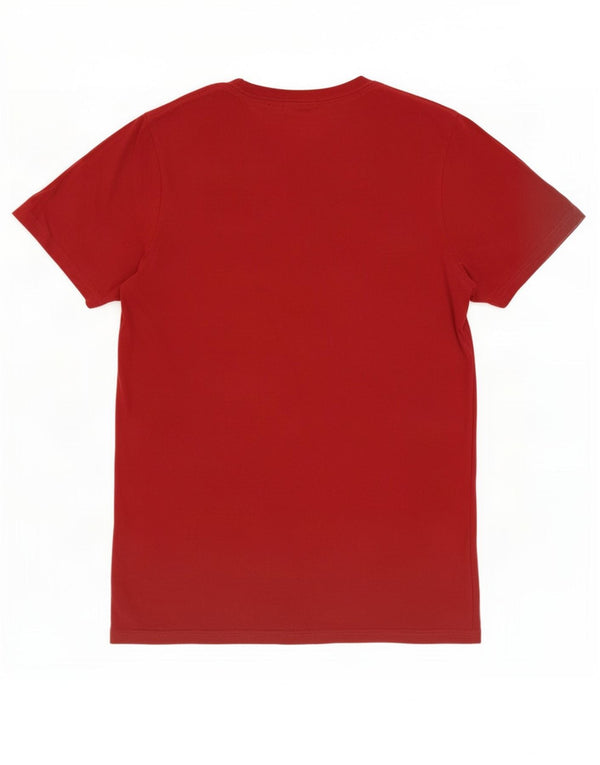 Adidas Herre T-Shirt Top Lille Bourgogne Bomuld