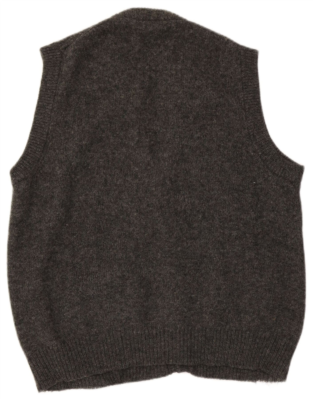 Fila Herre ærmeløs cardigan sweater mellemgrå uld