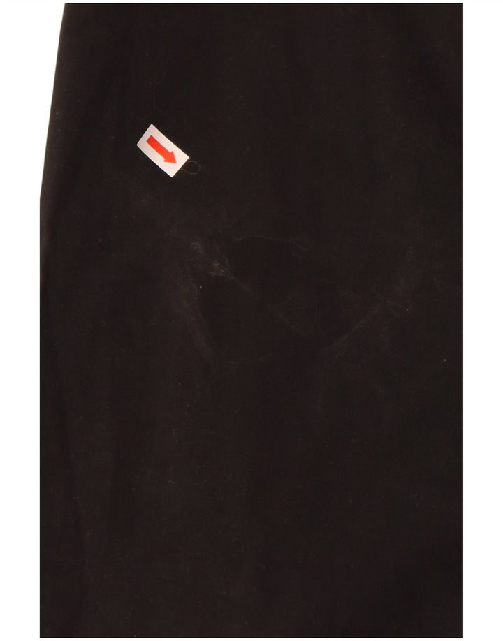 CALVIN KLEIN Straight Casual bukser til mænd W34 L30 Sort bomuld