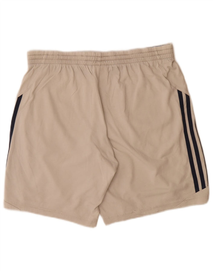 Adidas Herre Climalite Sportshorts Medium Beige Bomuld