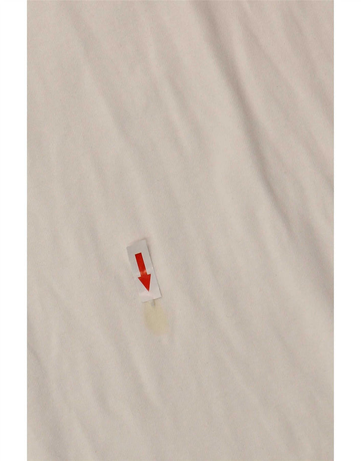 Nike grafisk T-shirt top til mænd, lille hvid