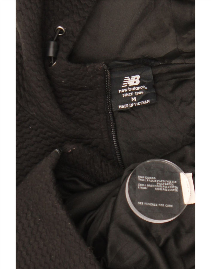 New Balance Dame Hættetrøje Sweater UK 14 Medium Sort Polyester