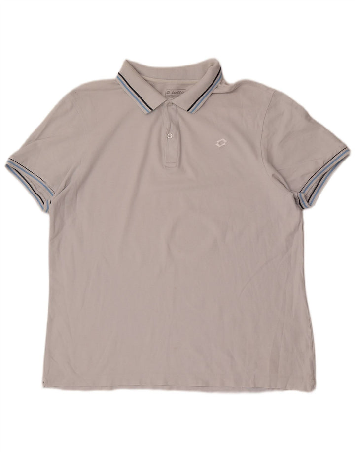 Lotto Herre Polo Shirt 2XL Grå