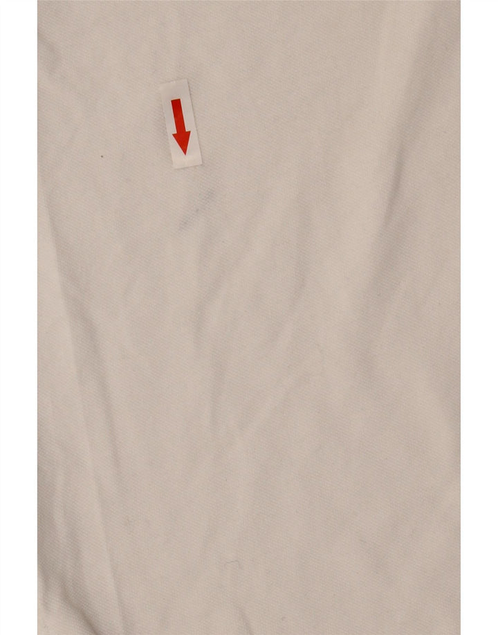 Jack & Jones herre poloskjorte lille hvid bomuld