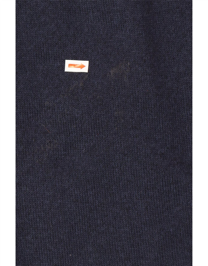 PATAGONIA Træningsdragt topjakke til kvinder UK 14 Mellem marineblå polyester