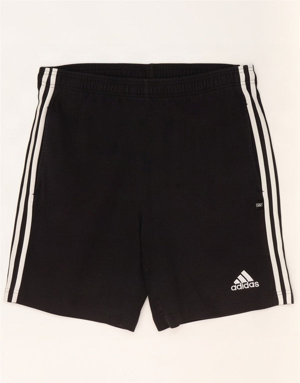 Adidas Mens Sport Shorts Medium Black Cotton