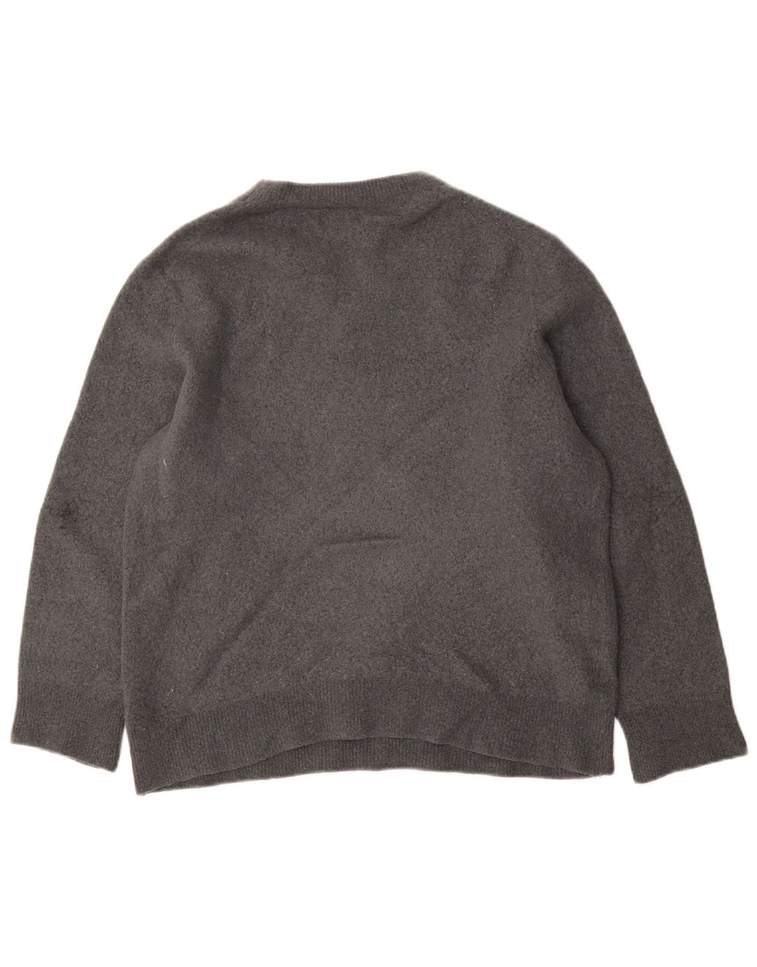 Cos Womens Relaxed Fit Jumper Sweater UK 14 Medium Grey
