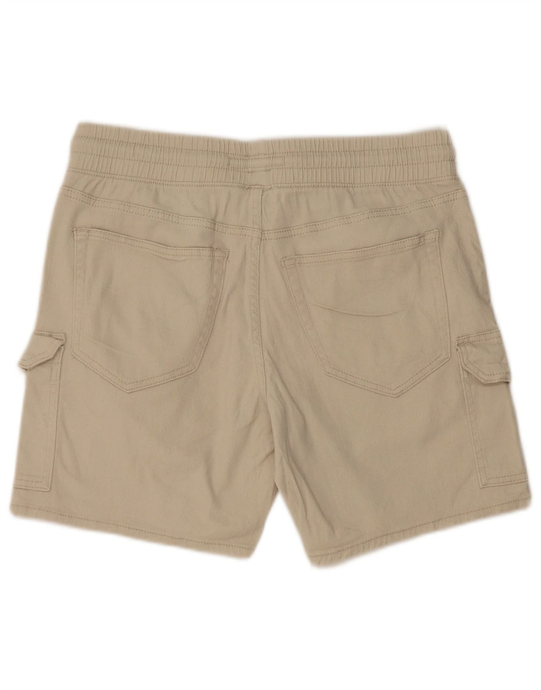 IZOD Herre Slim Fit Cargo Shorts Små W29 Beige Bomuld