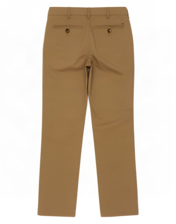 Tommy Hilfiger drenge lige chinobukser 15-16 år W32 L32 Beige