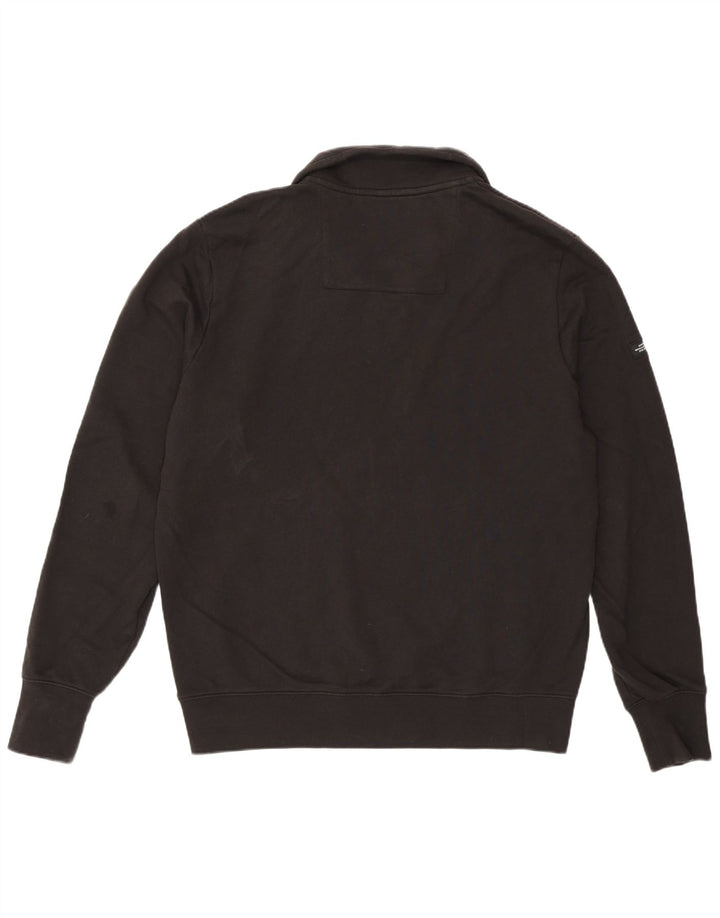 Superdry Sweater med lynlås til mænd XL sort bomuld