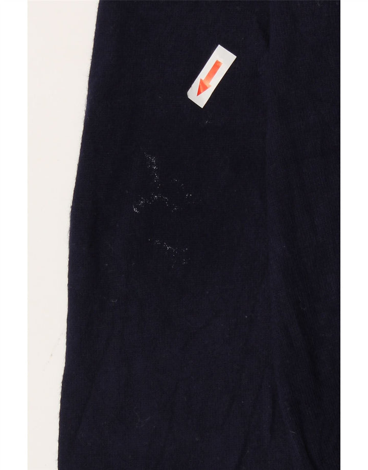 Marks & Spencer Dame Cardigan Sweater UK 12 Medium Navy Blue Viscose