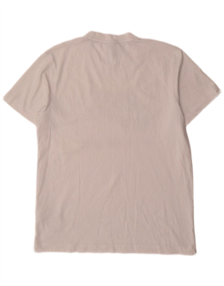 Nike Herre Air Max Grafisk T-shirt Top Medium Hvid Bomuld