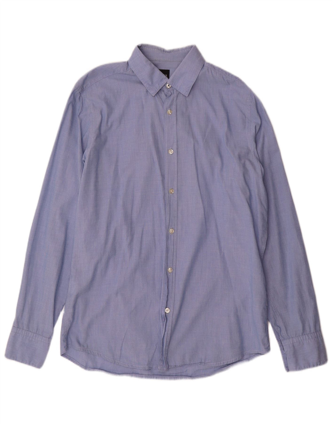 Hugo Boss Herre Regular Fit skjorte Medium Blue Cotton