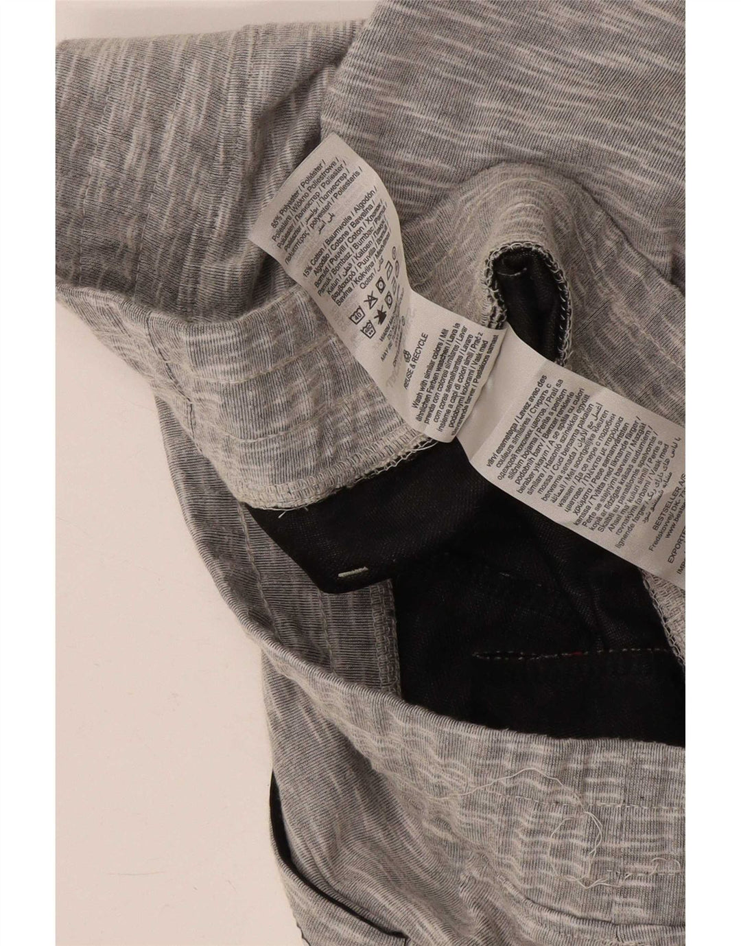 Jack & Jones Sportsshorts til mænd Medium Grey Flecked Bomuld