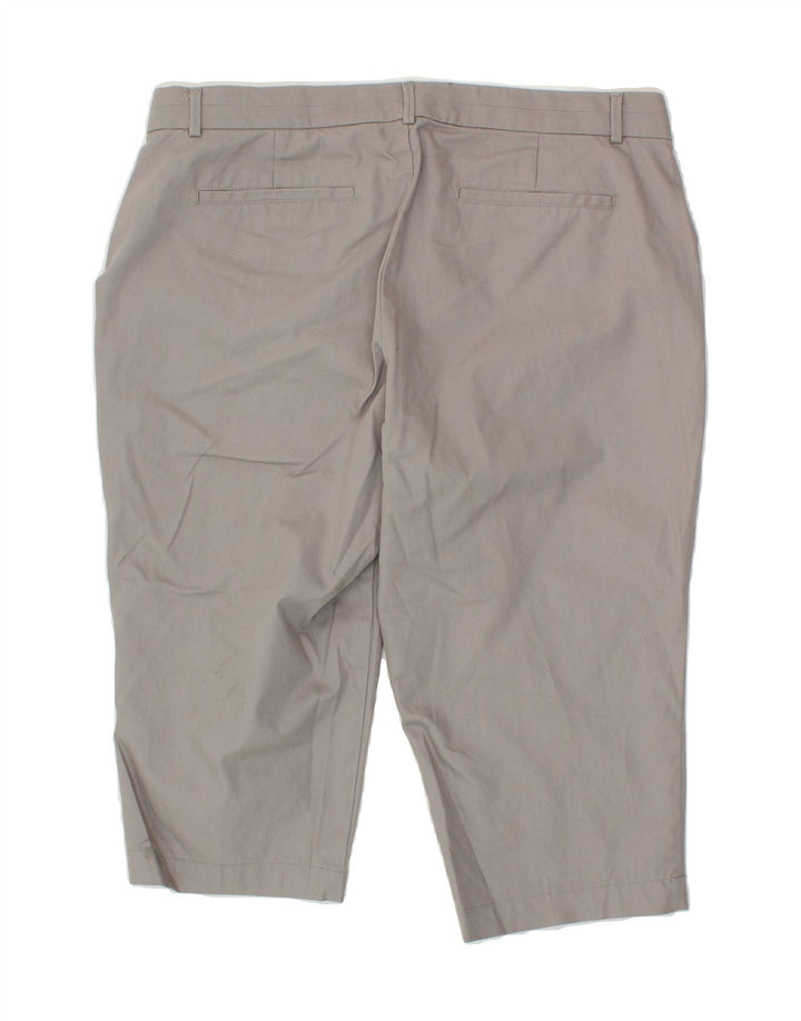 DOCKERS Womens Bermuda Shorts US 14 XL W36 Grey Cotton Vintage Dockers and Second-Hand Dockers from Messina Hembry 