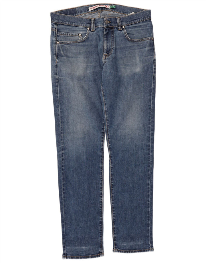 Carrera Herre 717 Slim Jeans IT 50 Large W34 L30 Blå Bomuld