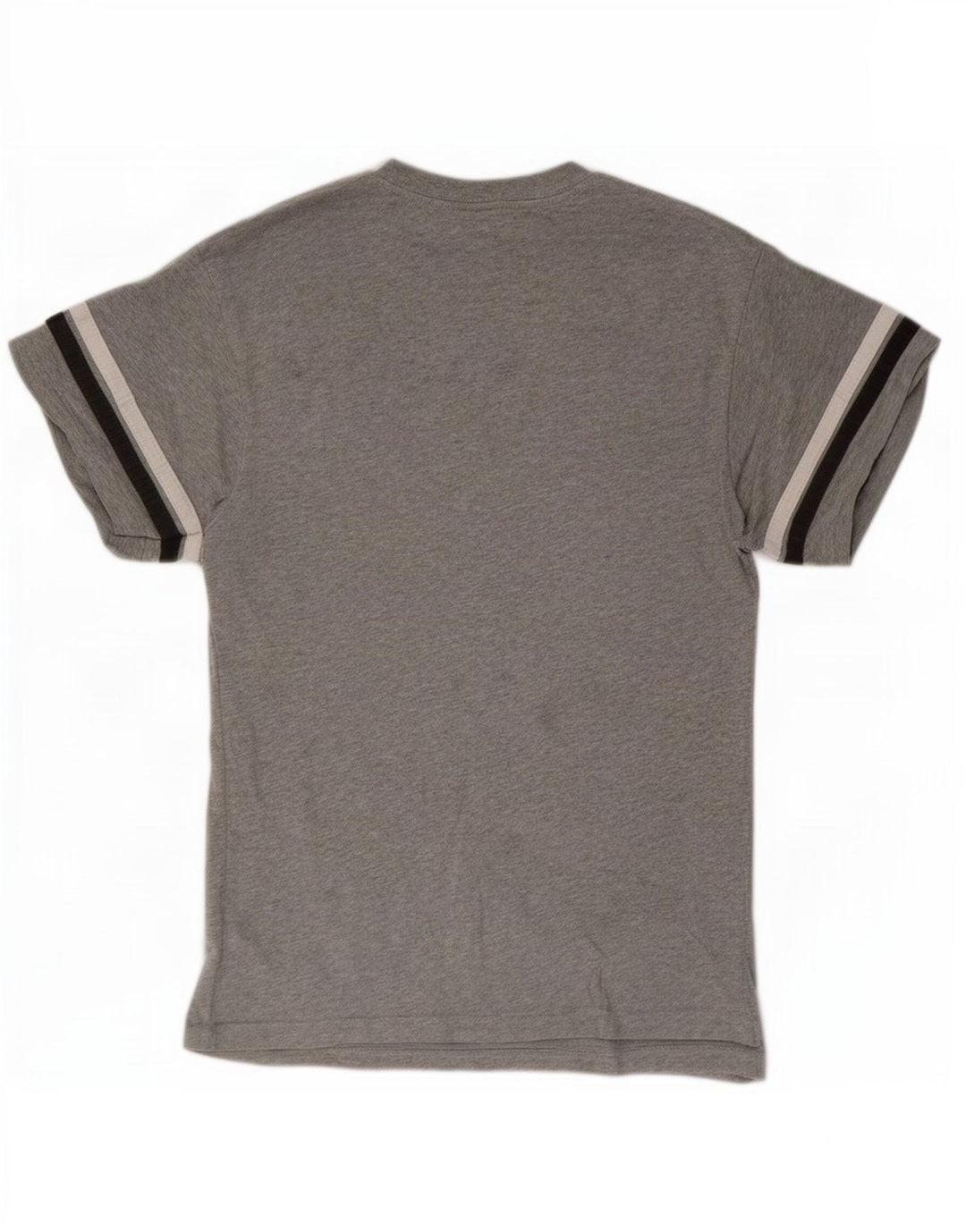 Nike grafisk t-shirt top til mænd, lille grå stribet bomuld