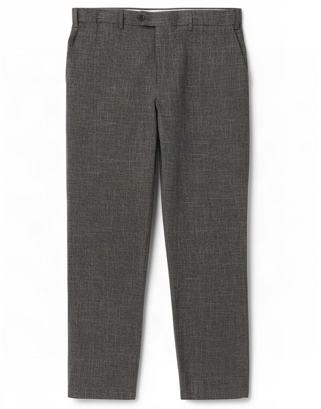 Marks & Spencer Herre Regular Fit Suit Bukser W36 L31 Grå Polyester