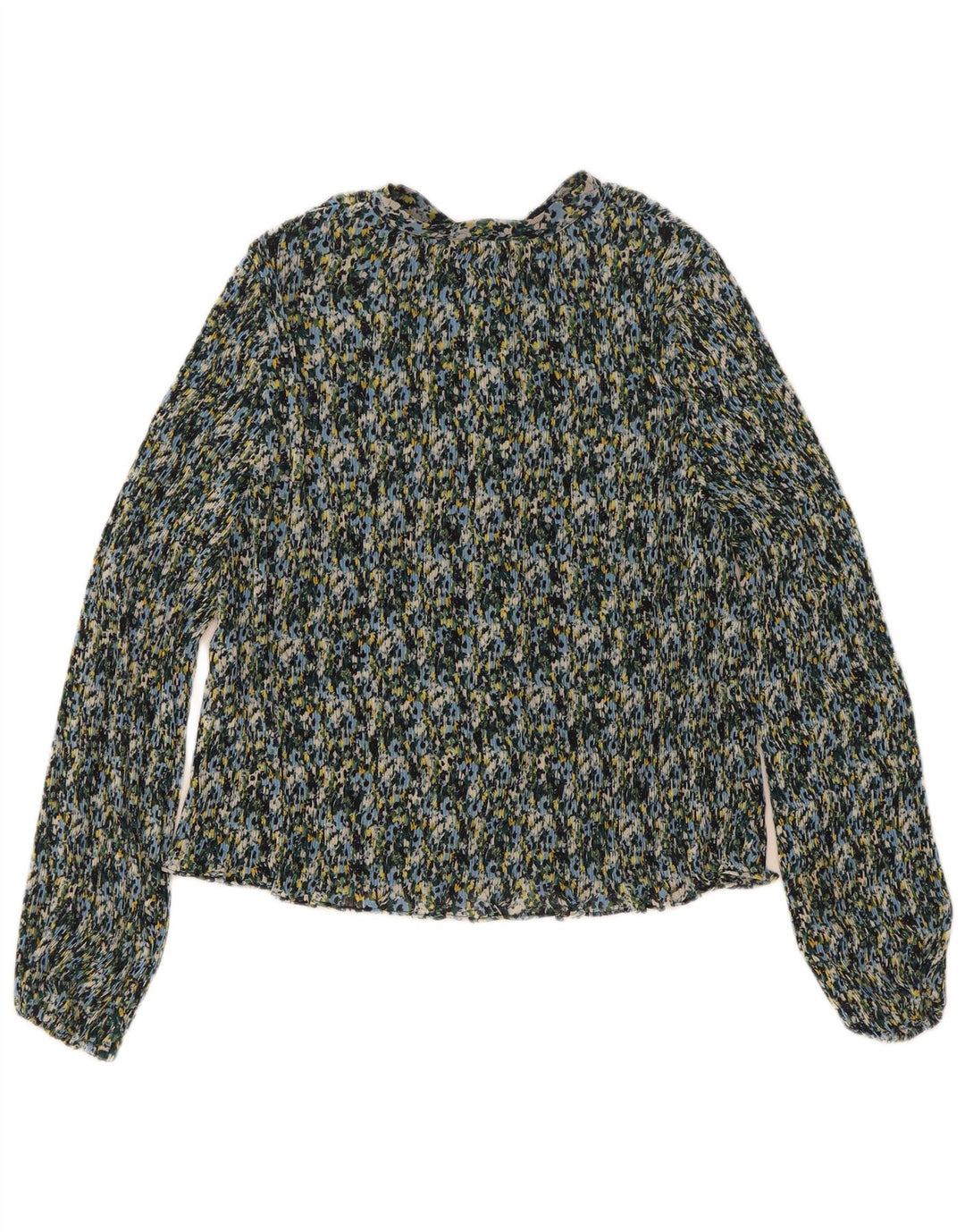 Boden Dame Skjorte Bluse UK 12 Medium Multicolored Floral Polyester