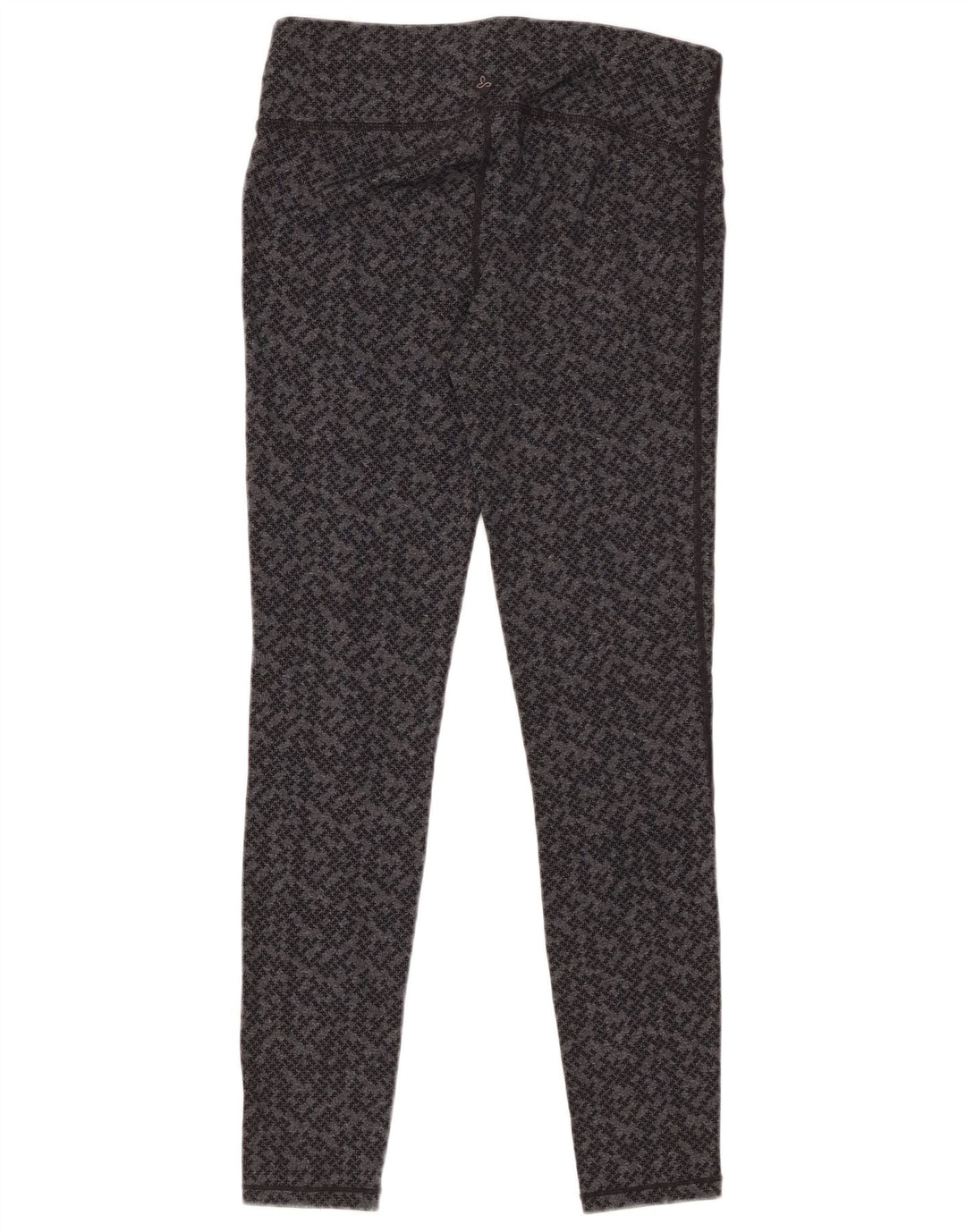 PRANA Womens Leggings UK 8 Small Grå Geometrisk Nylon