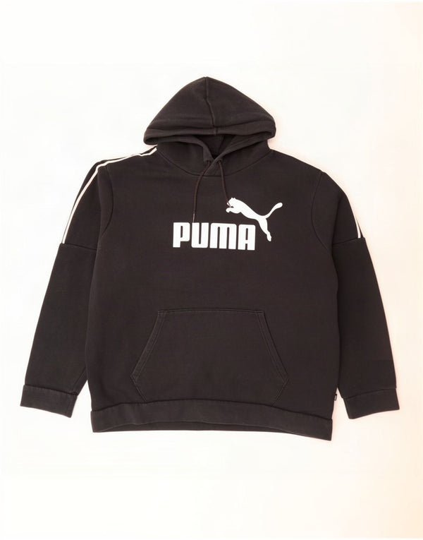 Puma Grafisk hættetrøje til mænd XL Sort