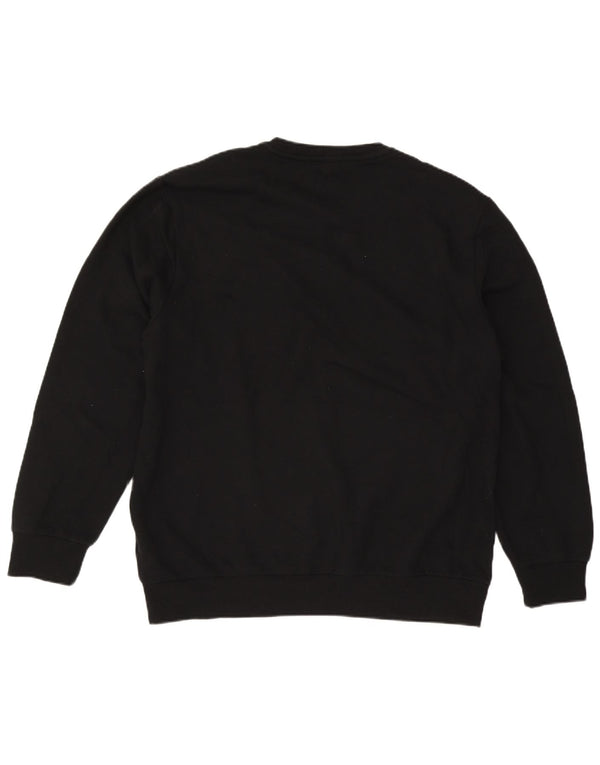 True Religion Herre Grafisk Sweatshirt Jumper 2XL Sort Bomuld