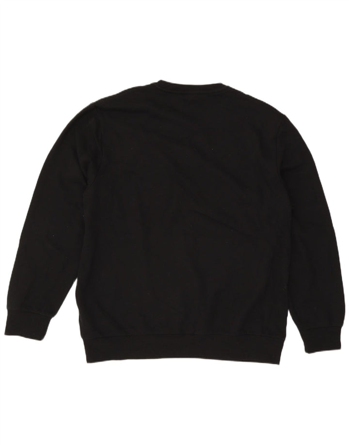 True Religion Herre Grafisk Sweatshirt Jumper 2XL Sort Bomuld