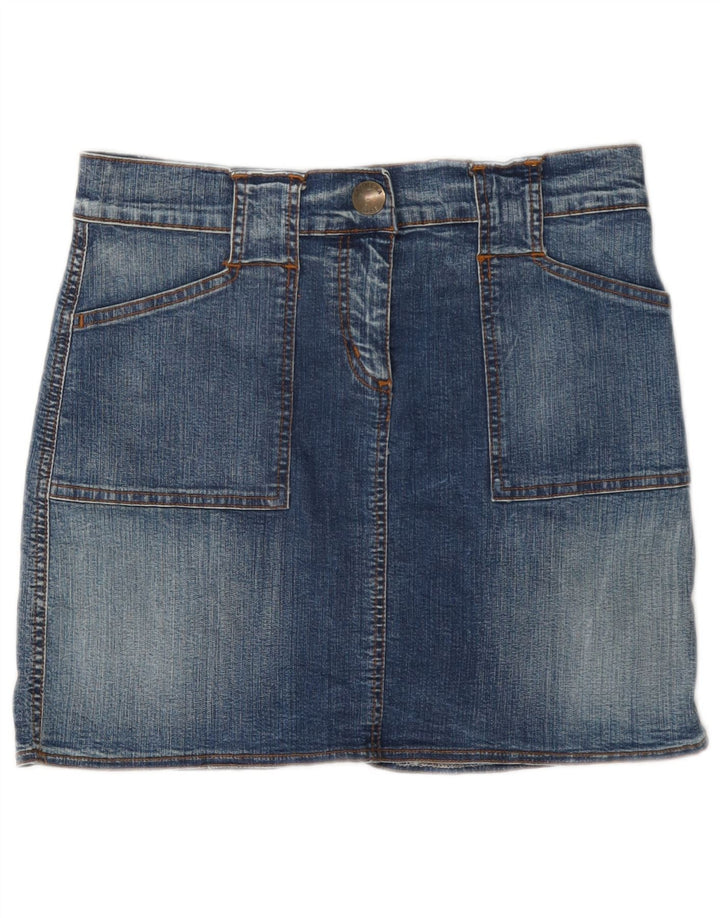 Carrera Dame Mini Denim Nederdel W30 Medium Blue