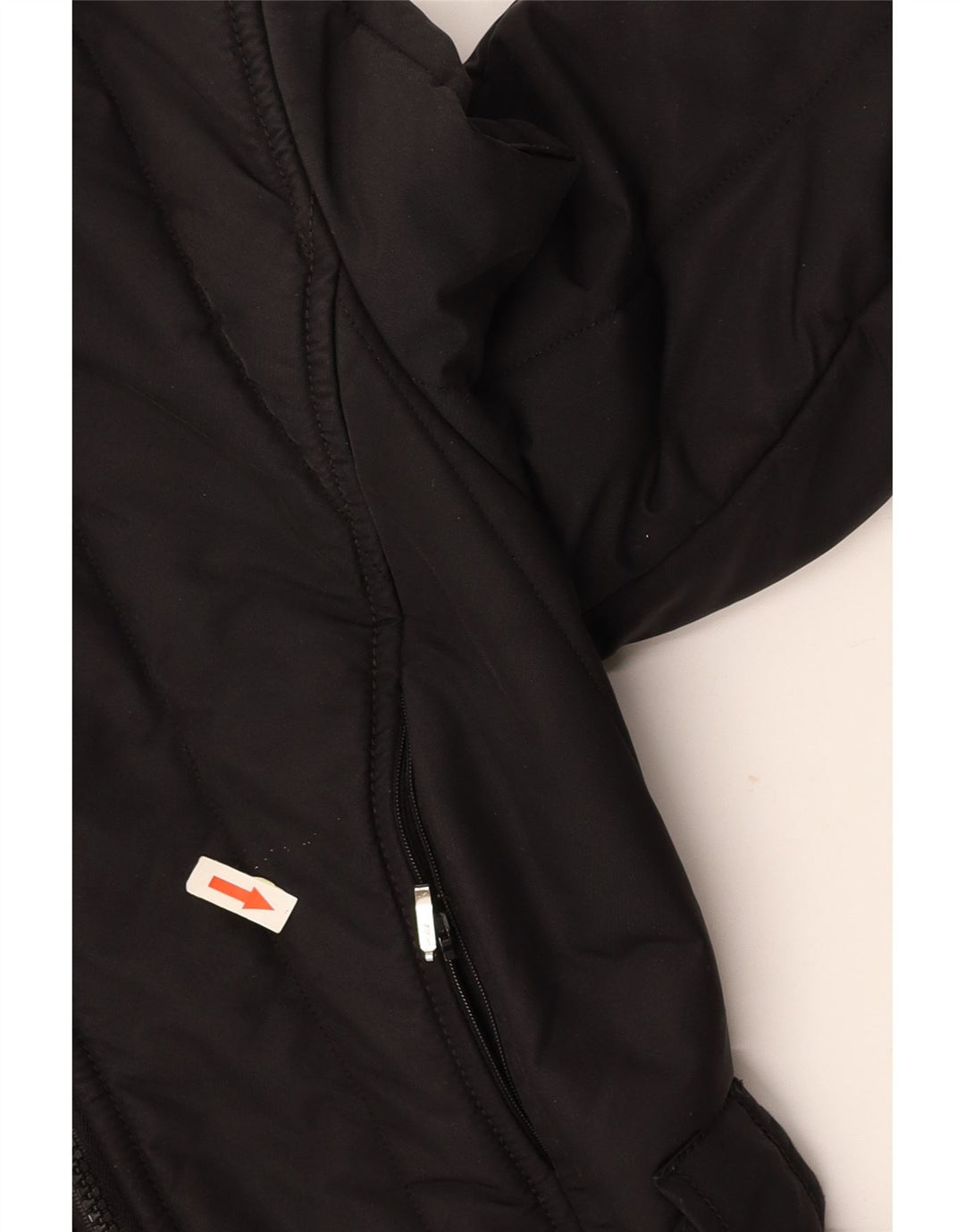 REFRIGIWEAR Womens Crop Polstret jakke UK 10 Lille sort polyamid