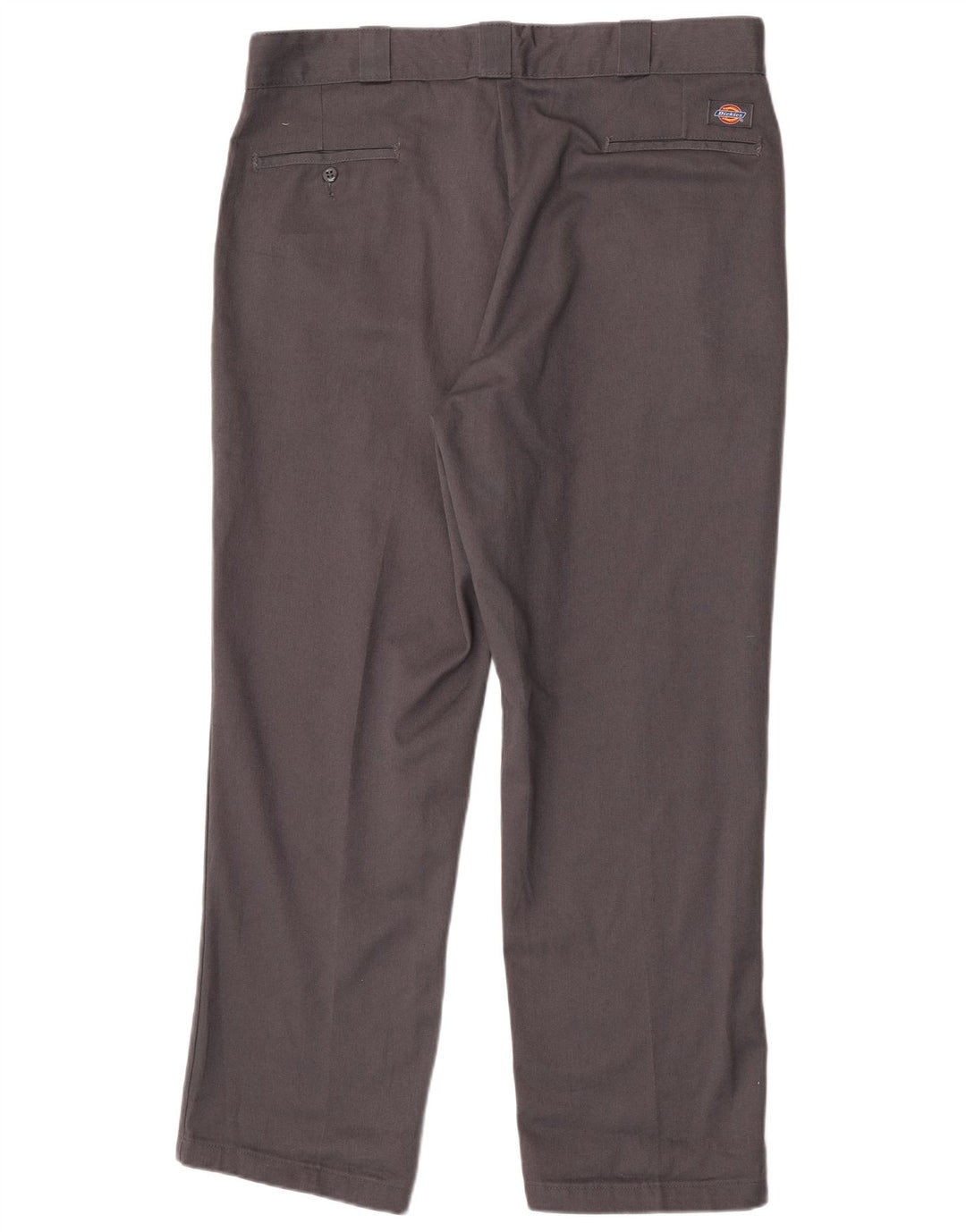 Dickies Straight Chino-bukser til mænd W38 L30 Grå polyester