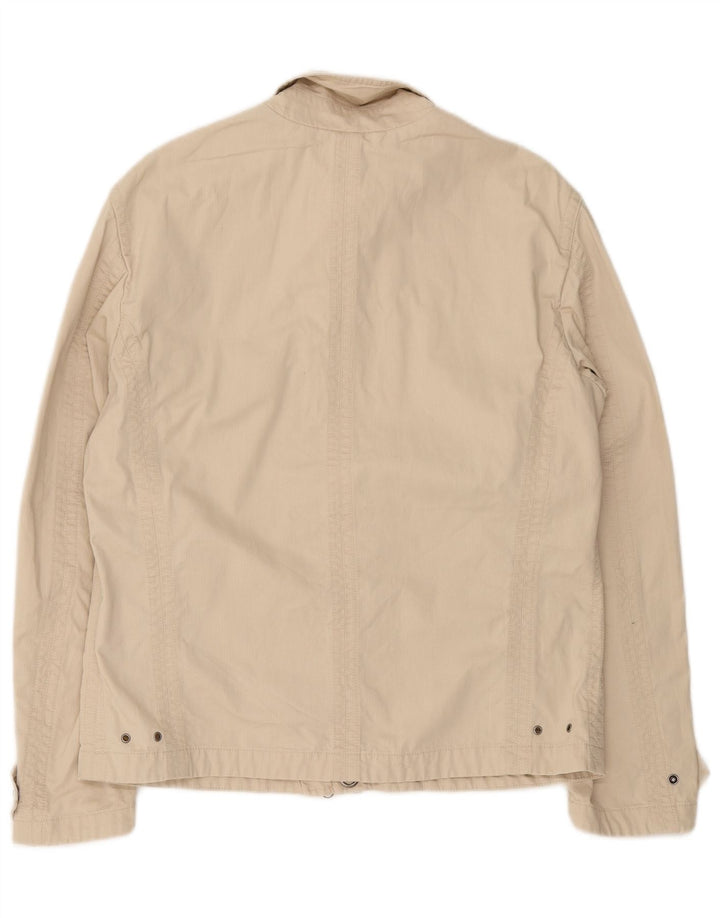 Invicta Bomberjakke til mænd UK 40 Stor Beige Bomuld