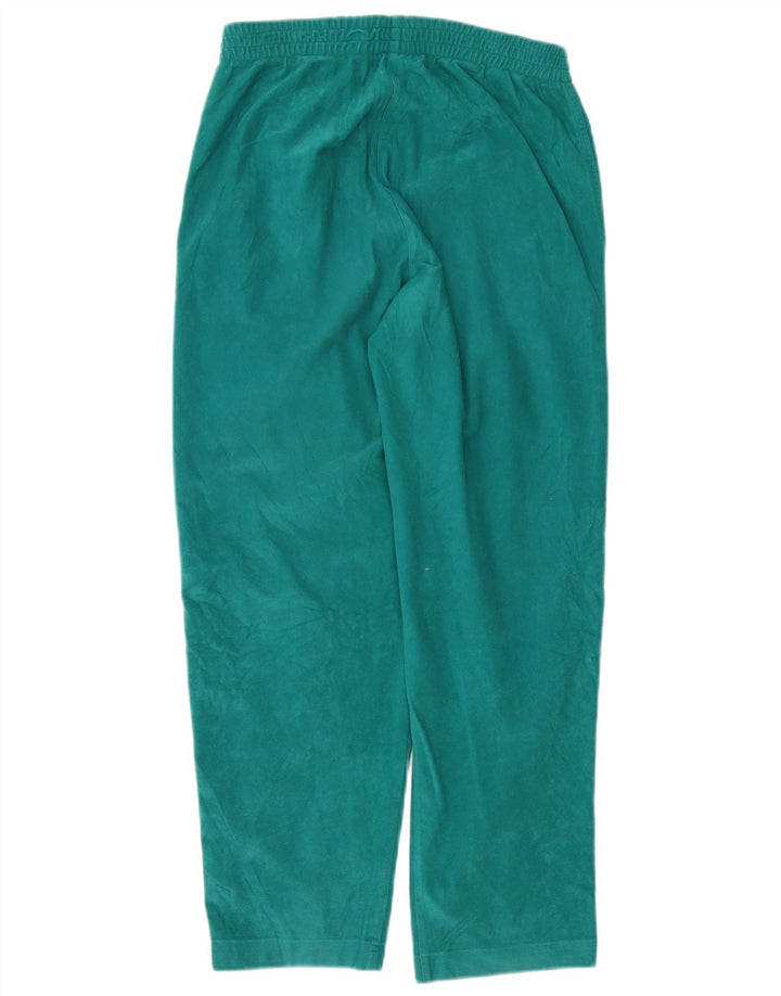 Diadora Herre Velour Træningsdragt Bukser UK 38 Medium Green Polyester