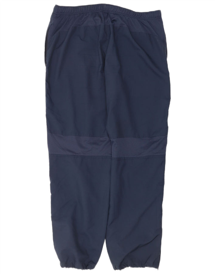 Nike herre Dri Fit træningsdragt bukser XL marineblå polyester