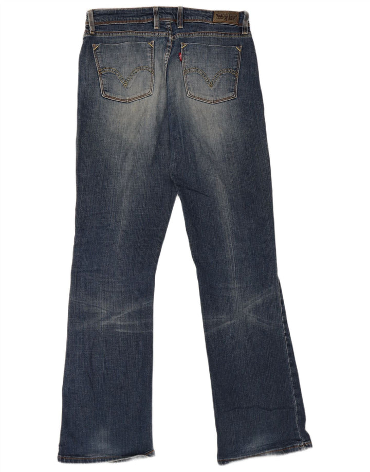 Levi's Dame 629 Bootcut Jeans W32 L32 Blå Bomuld