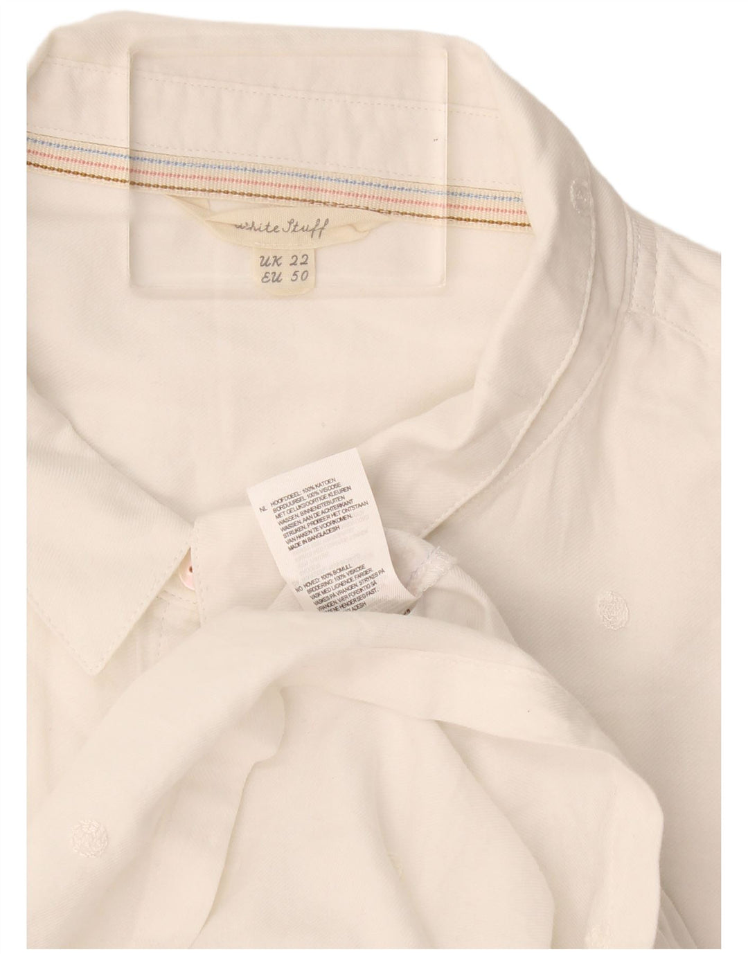 White Stuff Dameskjorte UK 22 3XL Bomuld