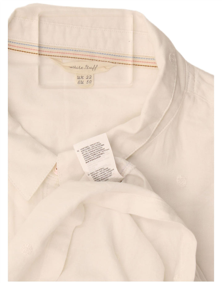 White Stuff Dameskjorte UK 22 3XL Bomuld